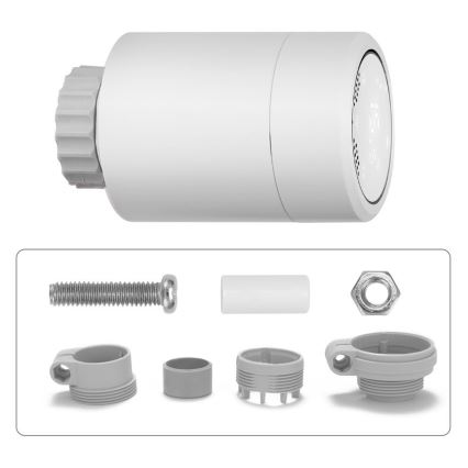 Immax NEO 07732A - SET 3x Testine termostatiche 2xAA/3V Tuya