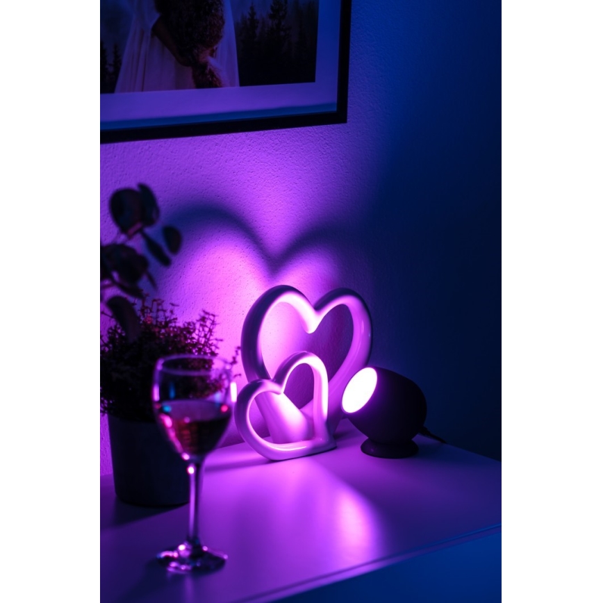 Immax NEO 07739L - LED RGB+CCT Lampada da tavolo dimmerabile ATMOSPHERE LED/3W/5V Wi-Fi Tuya