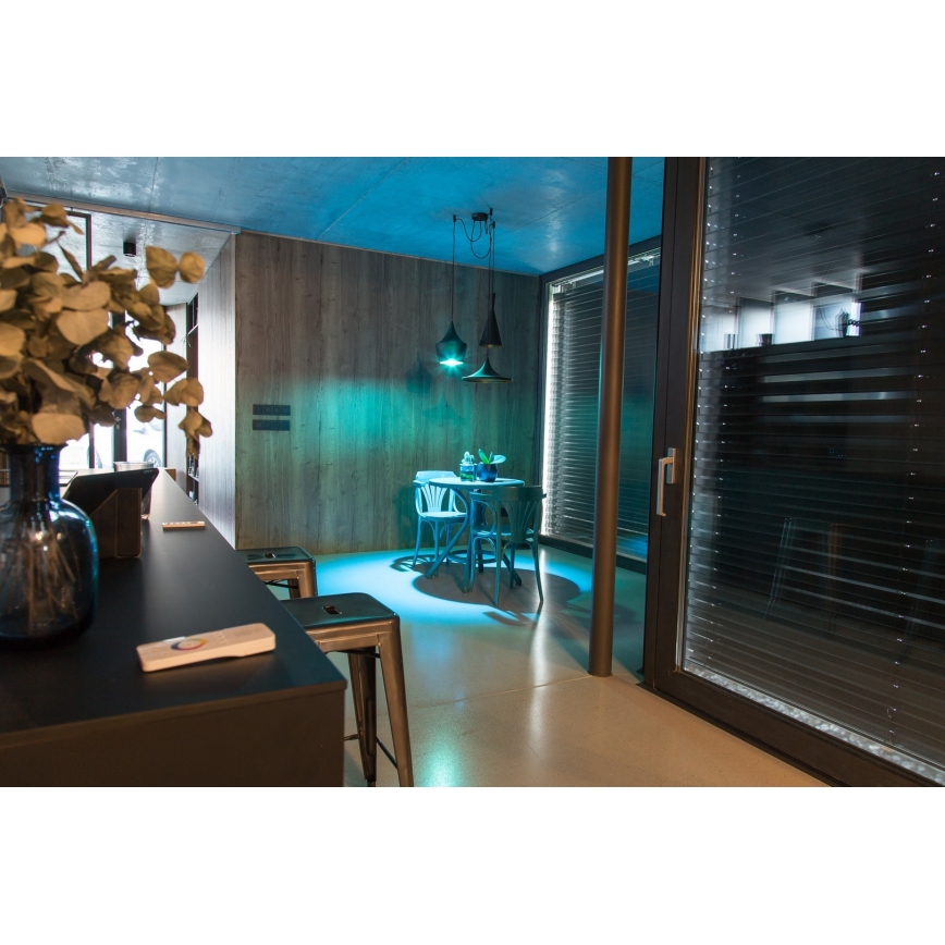 Immax NEO 07745CDO - Set da 3 lampadine LED RGB+CCT dimmerabili E14/6W/230V Wi-Fi + telecomando