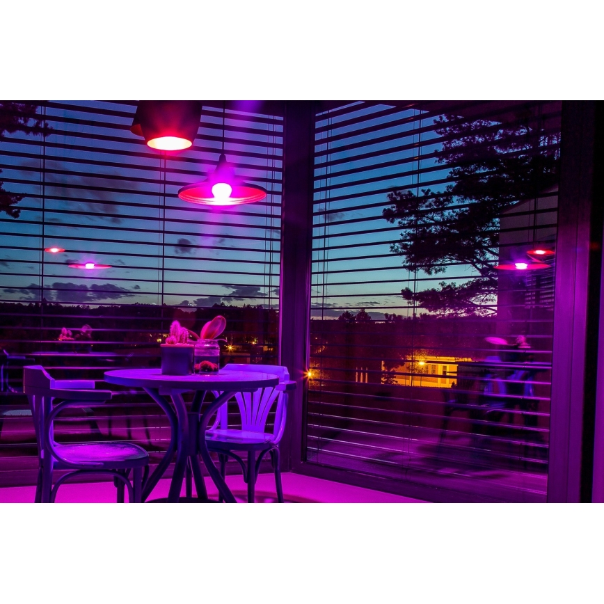 Immax NEO 07745CDO - Set da 3 lampadine LED RGB+CCT dimmerabili E14/6W/230V Wi-Fi + telecomando