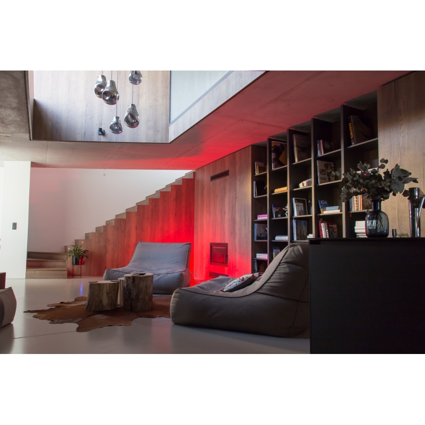 Immax NEO 07745CDO - Set da 3 lampadine LED RGB+CCT dimmerabili E14/6W/230V Wi-Fi + telecomando
