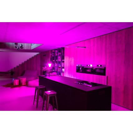 Immax NEO 07745L - Lampadina LED RGB+CCT dimmerabile E14/6W/230V 2700-6500K Wi-Fi Tuya