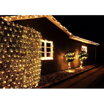 Immax NEO 07756L - Catena luminosa esterna dimmerabile LED NEO LITE 400xLED/10 funzioni 43m IP44 Wi-Fi Tuya multicolore