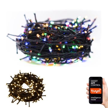 Immax NEO 07756L - Catena natalizia LED RGBW da esterno NEO LITE 400xLED/10 funzioni 43m IP44 Wi-Fi Tuya