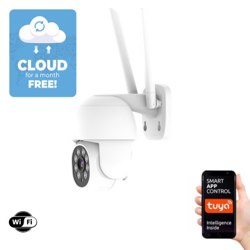Immax NEO 07758L- Telecamera smart per esterni con sensore NEO LITE RJ45 1080p 12V IP65 Wi-Fi Tuya