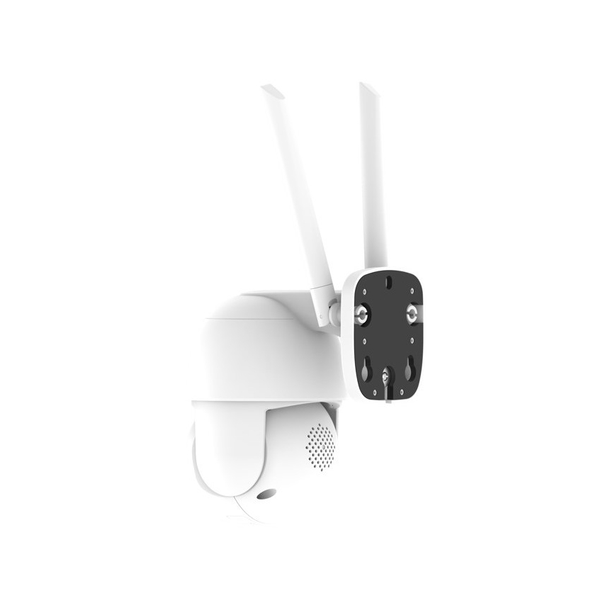 Immax NEO 07765L - Telecamera smart per esterni con sensore 4MP 5V IP65 Wi-Fi Tuya