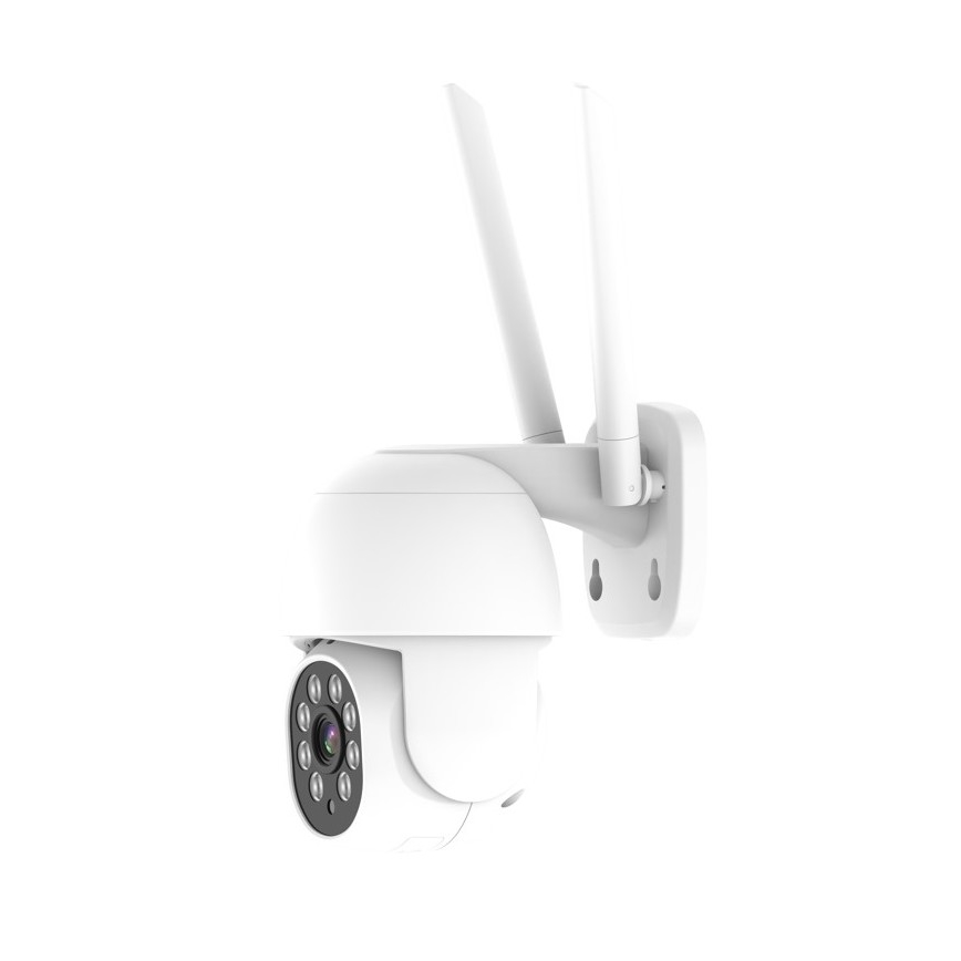 Immax NEO 07765L - Telecamera smart per esterni con sensore 4MP 5V IP65 Wi-Fi Tuya