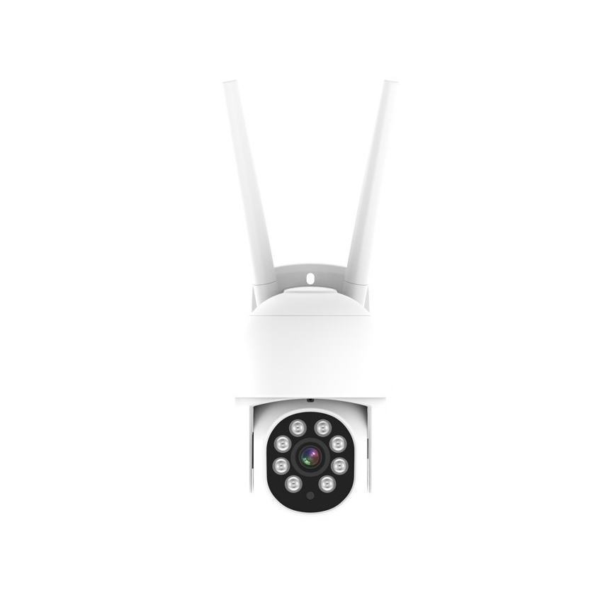 Immax NEO 07765L - Telecamera smart per esterni con sensore 4MP 5V IP65 Wi-Fi Tuya
