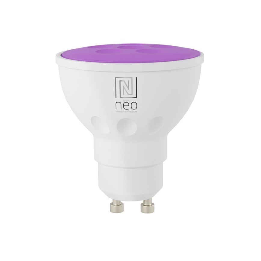 Immax NEO 07777C - SET 3x LED RGB+CCT Lampadina dimmerabile GU10/4,8W/230V Tuya