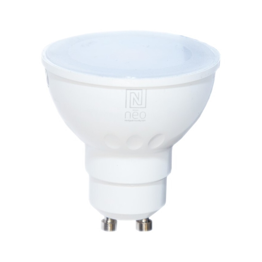 Immax NEO 07777C - SET 3x LED RGB+CCT Lampadina dimmerabile GU10/4,8W/230V Tuya