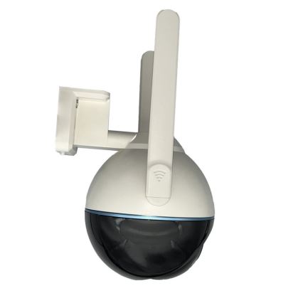 Immax NEO 07782L - Telecamera smart per esterni con sensore BALL 355° P/T 4MP IP65 Wi-Fi Tuya