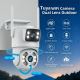 Immax NEO 07783L - Telecamera smart per esterni con sensore DOUBLE 355° P/T 2x2MP IP65 Wi-Fi Tuya