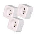 Immax NEO 07786C - Set da 3 prese intelligenti NEO LITE 3680W/230V/16A Tuya