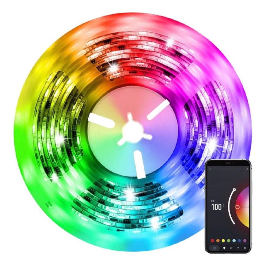 Immax NEO 07790L - Striscia LED RGB+CCT dimmerabile NEO SMART LED/15W/230V 3m IP65 Wi-Fi Tuya