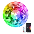 Immax NEO 07791L - LED RGB Striscia dimmerabile NEO LITE LED/18W/230V 5m IP65 MUSIC Wi-FI Tuya + telecomando