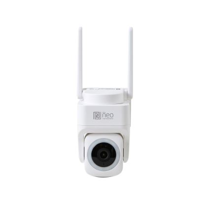 Immax NEO 07793L - Telecamera smart per esterni con sensore CUBE 4MP 5V IP65 Wi-Fi Tuya