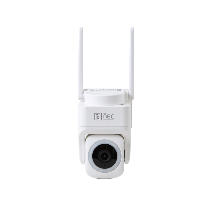 Immax NEO 07793L - Telecamera smart per esterni con sensore CUBE 4MP 5V IP65 Wi-Fi Tuya