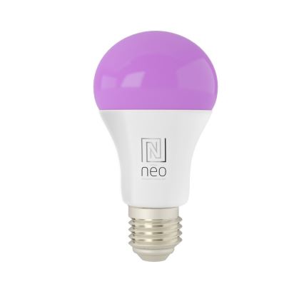 Immax NEO 07794CDO - Set da 3 lampadine LED dimmerabili RGB+CCT E27/14W/230V 2700K–6500K Tuya Wi‑Fi + telecomando