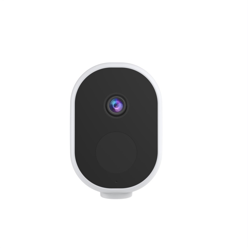Immax NEO 07802L - Telecamera solare intelligente per esterni con sensore BARREL 5000 mAh Wi-Fi Tuya IP65