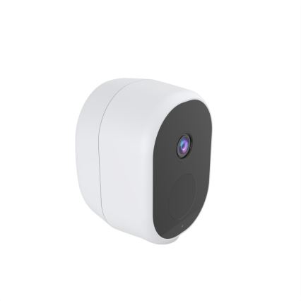 Immax NEO 07802L - Telecamera solare intelligente per esterni con sensore BARREL 5000 mAh Wi-Fi Tuya IP65