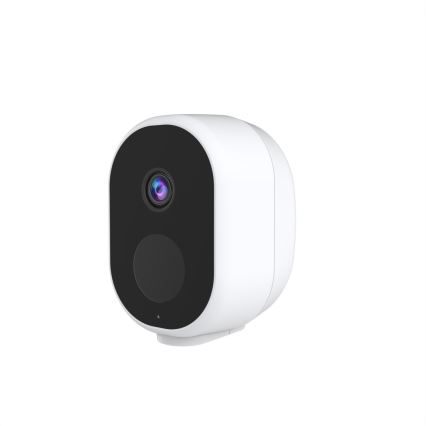 Immax NEO 07802L - Telecamera solare intelligente per esterni con sensore BARREL 5000 mAh Wi-Fi Tuya IP65