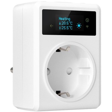 Immax NEO 07811L - Presa intelligente con termometro F 3680W Wi-Fi