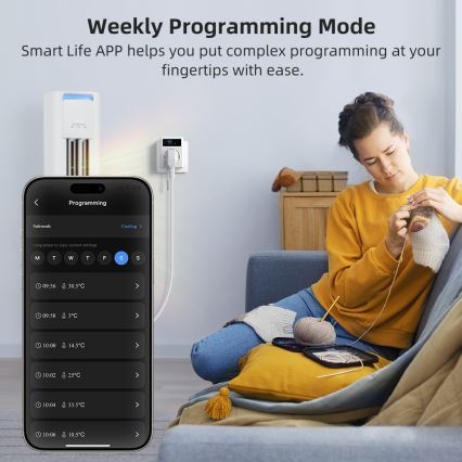 Immax NEO 07811L - Presa intelligente con termometro F 3680W Wi-Fi