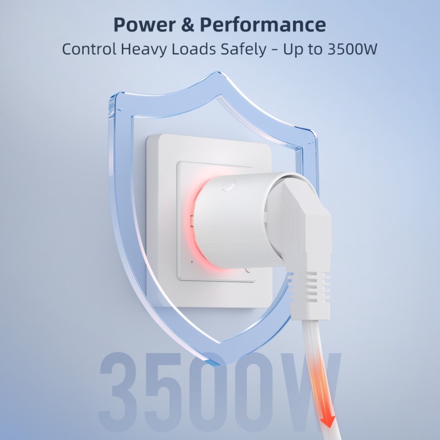 Immax NEO 07812L - Presa intelligente E 3500W Tuya Wi-Fi