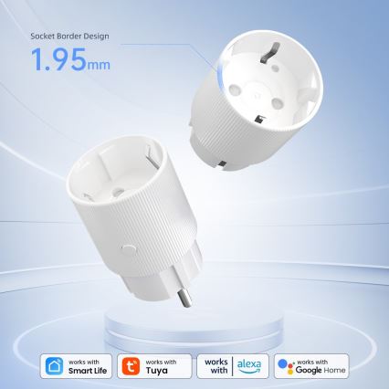 Immax NEO 07813L - Presa intelligente tipo F 3500W Wi‑Fi