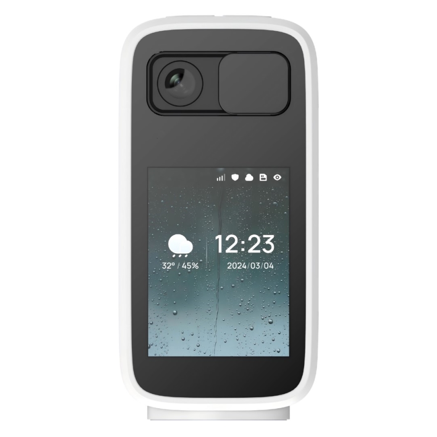 Immax NEO 07814L - Telecamera interna smart con sensore da 4 MP, alimentazione 5V e Wi-Fi