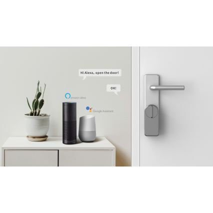 Immax NEO 07815L - Serratura intelligente per porta con tastiera 4xAA + 2xAA