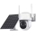 Immax NEO 07820L - Telecamera solare smart da esterno con sensore, batteria 6000 mAh, grado di protezione IP65, compatibile con Tuya
