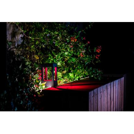 Immax NEO 07902L - LED RGB+CCT Dimmerabile per esterni lampada NEO LITE CUBE LED/10W/230V 2700-6500K IP67 Wi-Fi Tuya nero