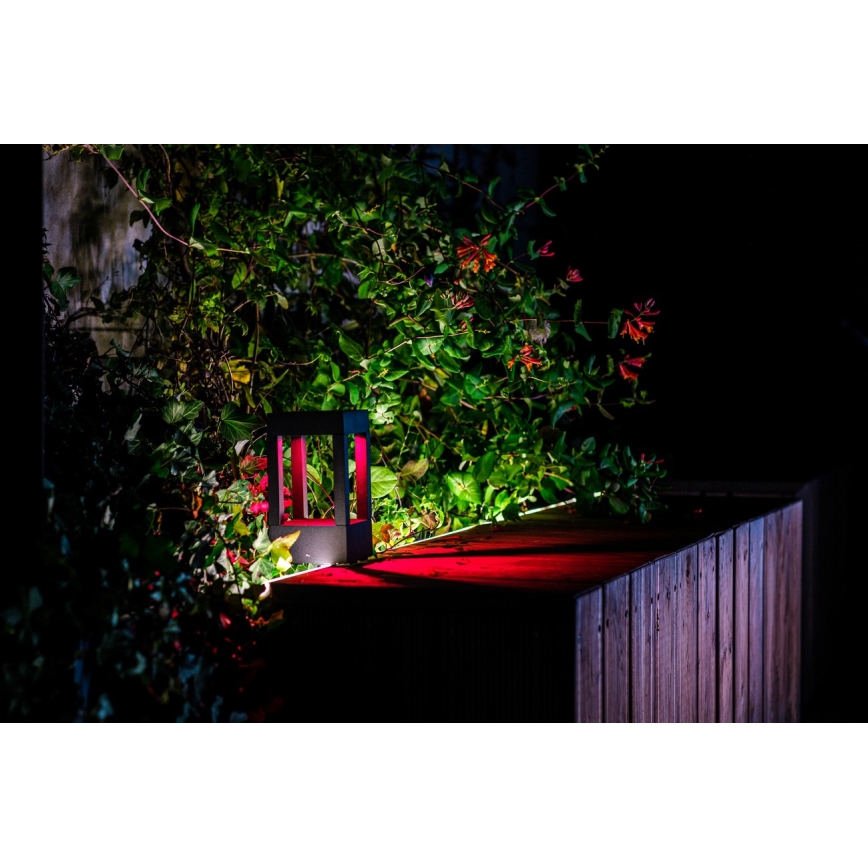 Immax NEO 07902L - LED RGB+CCT Dimmerabile per esterni lampada NEO LITE CUBE LED/10W/230V 2700-6500K IP67 Wi-Fi Tuya nero