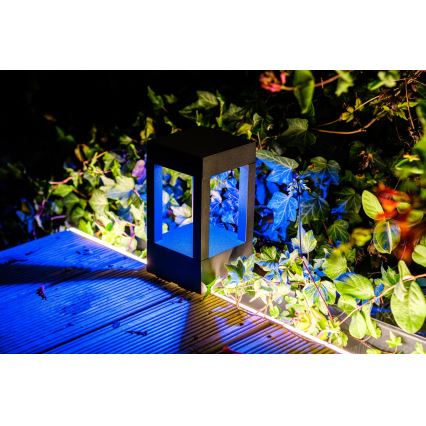 Immax NEO 07902L - LED RGB+CCT Dimmerabile per esterni lampada NEO LITE CUBE LED/10W/230V 2700-6500K IP67 Wi-Fi Tuya nero