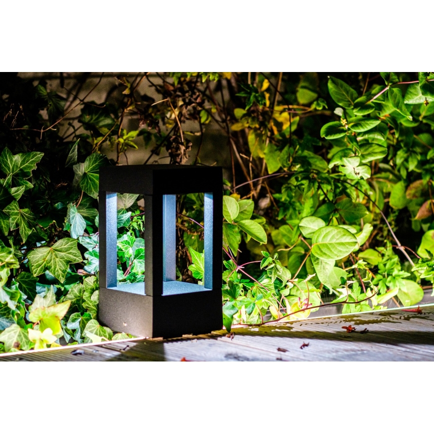 Immax NEO 07902L - LED RGB+CCT Dimmerabile per esterni lampada NEO LITE CUBE LED/10W/230V 2700-6500K IP67 Wi-Fi Tuya nero