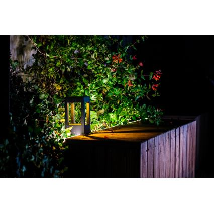 Immax NEO 07902L - LED RGB+CCT Dimmerabile per esterni lampada NEO LITE CUBE LED/10W/230V 2700-6500K IP67 Wi-Fi Tuya nero