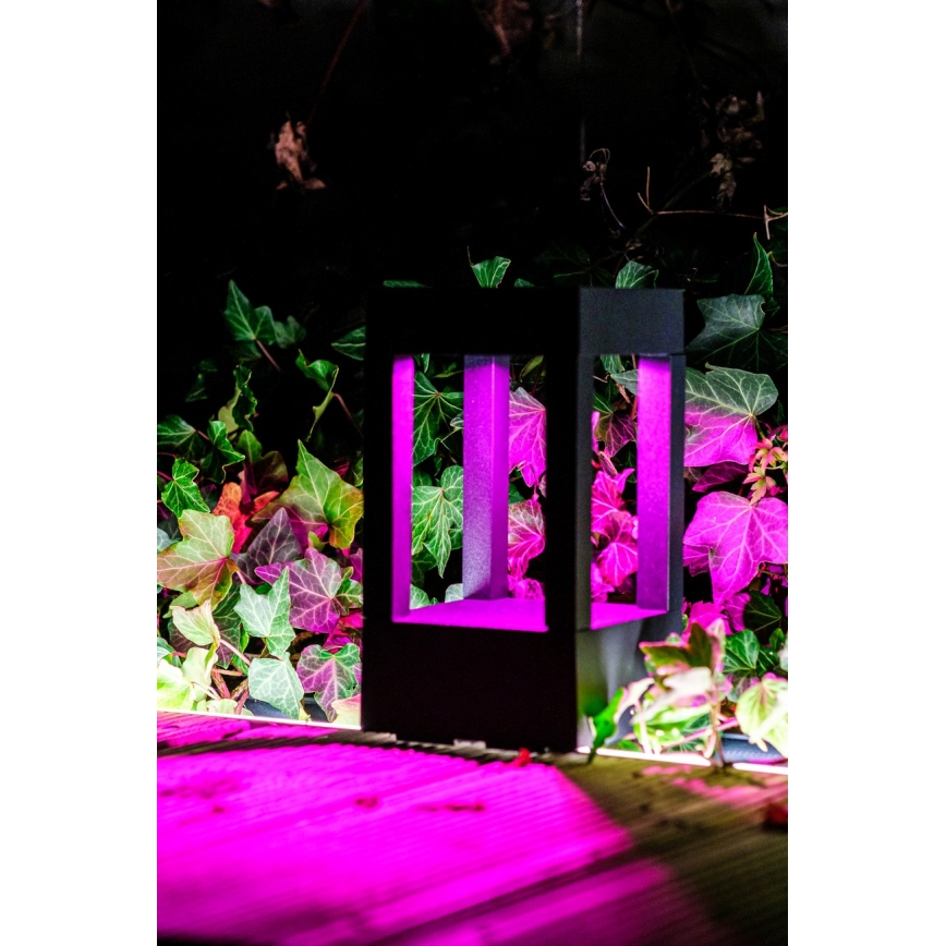 Immax NEO 07902L - LED RGB+CCT Dimmerabile per esterni lampada NEO LITE CUBE LED/10W/230V 2700-6500K IP67 Wi-Fi Tuya nero