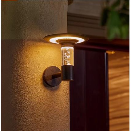 Immax NEO 07907L - Applique solare dimmergibile a LED RGB+CW/W BUBBLES LED/2W/5,5V IP54 Tuya 4000 mAh