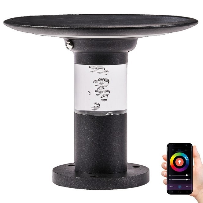 Immax NEO 07908L - Lampada solare LED RGB+CW/W Dimmergibile LED/2W/5V IP54 Tuya 4000 mAh