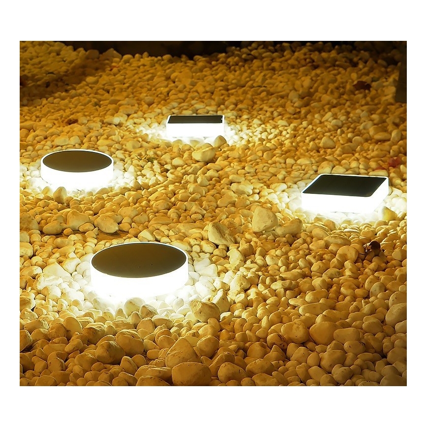 Immax NEO 07910L - Luce solare dimmergibile a LED RGB con sensore NEO LITE LED/1W/5V rotondo IP54 Tuya 1300 mAh