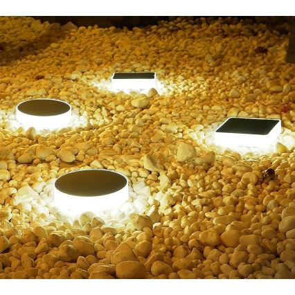 Immax NEO 07910L - Lampada solare dimmerabile LED RGB con sensore NEO LITE LED/1W/5V rotonda IP54 Tuya 1300 mAh