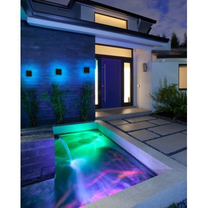Immax NEO 07911L - LED RGB Luce solare dimmerabile con sensore NEO LITE LED/1W/5V quadrato IP54 Tuya 1300 mAh
