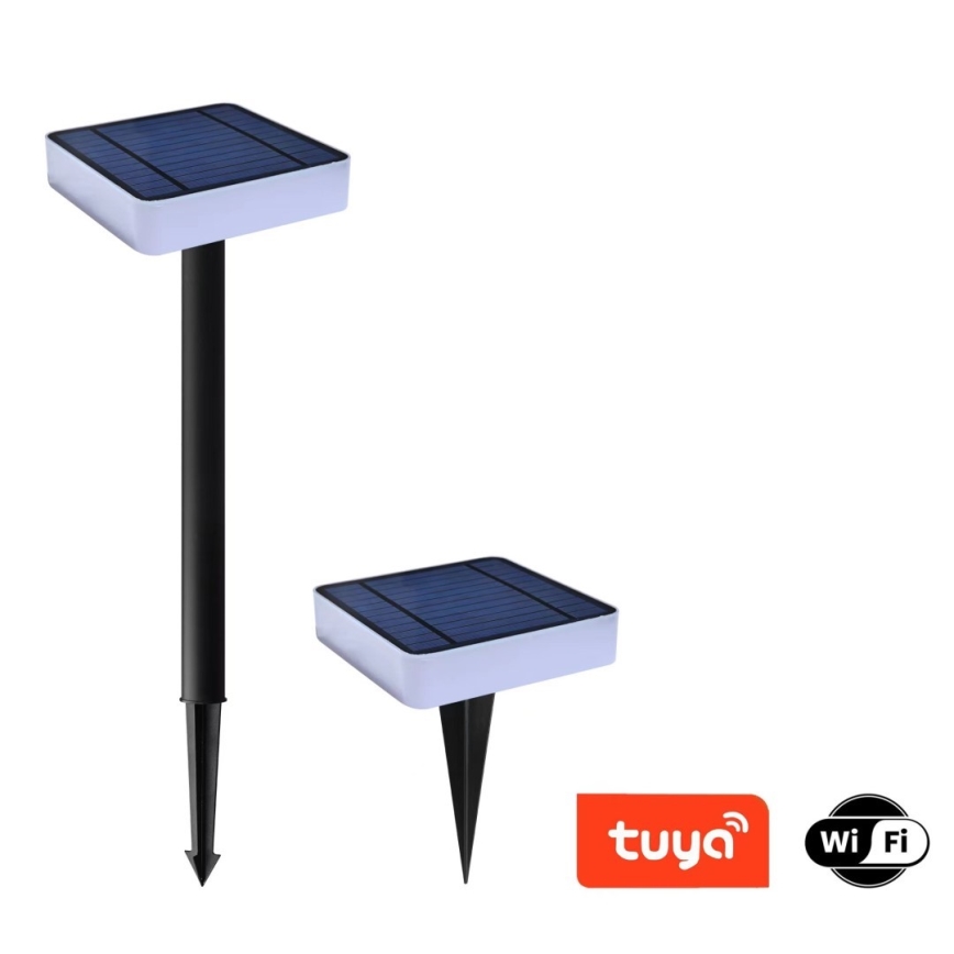 Immax NEO 07911L - LED RGB Luce solare dimmerabile con sensore NEO LITE LED/1W/5V quadrato IP54 Tuya 1300 mAh