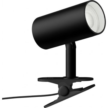 Immax NEO 08291L - Lampada a morsetto PUNTO 1xGU10/9W/230V nera