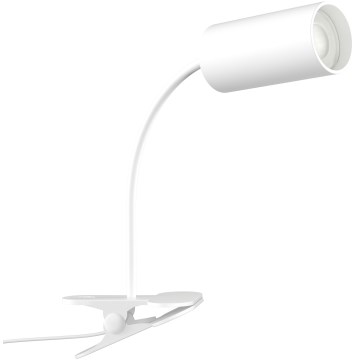 Immax NEO 08294L - Lampada flessibile con clip PUNTO 1xGU10/9W/230V bianca
