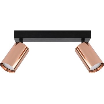 Immax NEO 08302L - Faretto PUNTO 2xGU10/9W/230V oro rosa