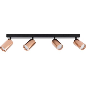 Immax NEO 08303L - Faretto PUNTO 4xGU10/9W/230V oro rosa
