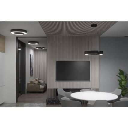 Immax NEO 7133 - LED SMART Plafoniera con dimmer CÉČKO LED/52W/230V + telecomando 60 cm Tuya ZigBee