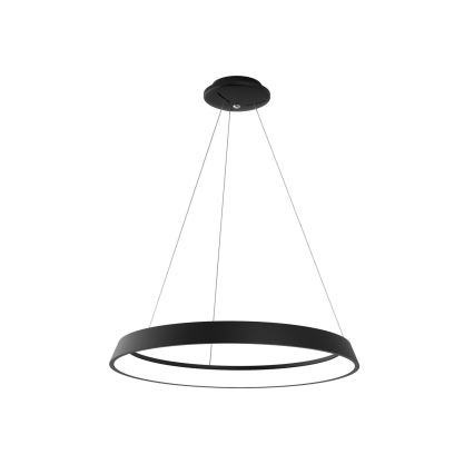 Immax NEO - Lampadario LED dimmerabile a sospensione con filo LIMITADO LED/39W/230V 60 cm nero Tuya